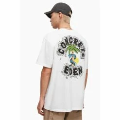 All Saints AllSaints White Damnation Ss Crew T-Shirt -AllSaints shop unnamed file 510