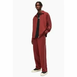 All Saints AllSaints Moreno Red Joggers