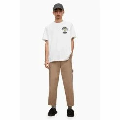 All Saints AllSaints White Damnation Ss Crew T-Shirt -AllSaints shop unnamed file 511