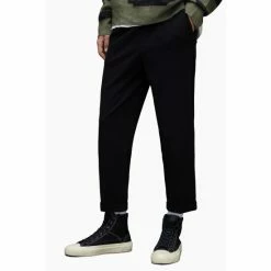 All Saints AllSaints Rein Black Trousers