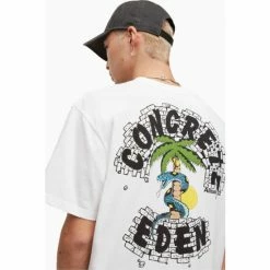 All Saints AllSaints White Damnation Ss Crew T-Shirt -AllSaints shop unnamed file 512