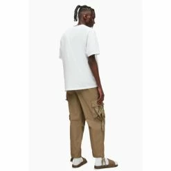 All Saints AllSaints Green Kora Straight Cropped Trousers -AllSaints shop unnamed file 5130