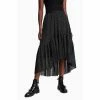 All Saints AllSaints Black Aubrey Dot Skirt