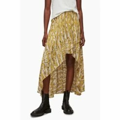 All Saints AllSaints Yellow Slvina Oniyuri Skirt 8 All Saints AllSaints Yellow Slvina Oniyuri Skirt -AllSaints shop unnamed file 5189