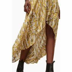 All Saints AllSaints Yellow Slvina Oniyuri Skirt 9 All Saints AllSaints Yellow Slvina Oniyuri Skirt -AllSaints shop unnamed file 5190