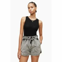 All Saints AllSaints Rina Black Tank