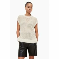 All Saints AllSaints Zadie White Tank -AllSaints shop unnamed file 5212