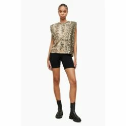 All Saints AllSaints Yellow Mika Noche Tank -AllSaints shop unnamed file 5218