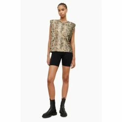 All Saints AllSaints Yellow Mika Noche Tank -AllSaints shop unnamed file 5220