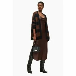 All Saints AllSaints Lou Black Cardigan