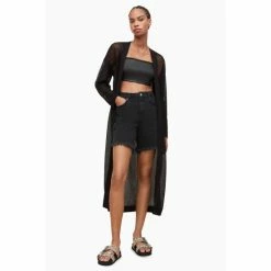All Saints AllSaints Black Misha Cardigan