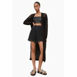 All Saints AllSaints Black Misha Cardigan 4 All Saints AllSaints Black Misha Cardigan -AllSaints shop unnamed file 5250