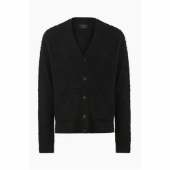 All Saints AllSaints Black Wintlev Cardigan -AllSaints shop unnamed file 5271