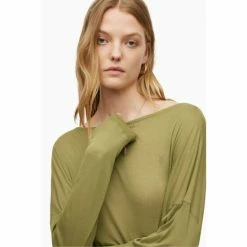 All Saints AllSaints Green Francesco Rita T-Shirt -AllSaints shop unnamed file 531