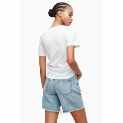 All Saints AllSaints Gigi White T-Shirt -AllSaints shop unnamed file 54