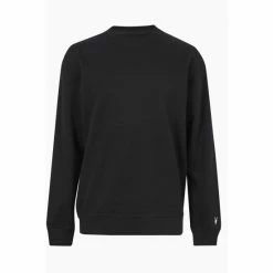All Saints Black Haste Crew Sweatshirt -AllSaints shop unnamed file 5428