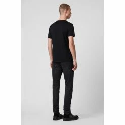 All Saints AllSaints Crew Neck Tonic T-Shirt Navy -AllSaints shop unnamed file 543