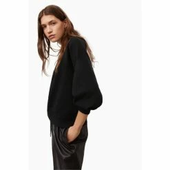 All Saints AllSaints Black Cygni Sweatshirt 1 All Saints AllSaints Black Cygni Sweatshirt -AllSaints shop unnamed file 5438