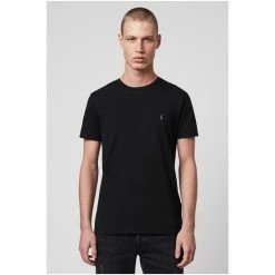 All Saints AllSaints Crew Neck Tonic T-Shirt Navy -AllSaints shop unnamed file 546