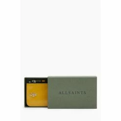 All Saints AllSaints Yellow Marlborough Wallet -AllSaints shop unnamed file 5460