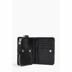 All Saints AllSaints Black Junction Wallet -AllSaints shop unnamed file 5486