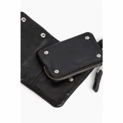 All Saints AllSaints Black Junction Wallet -AllSaints shop unnamed file 5487