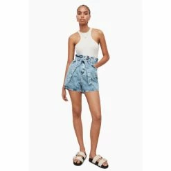 All Saints AllSaints Norma White Bodysuit -AllSaints shop unnamed file 5515