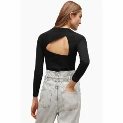 All Saints AllSaints Black Gia Bodysuit 3 All Saints AllSaints Black Gia Bodysuit -AllSaints shop unnamed file 5521