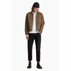 All Saints White Brace Ls Henley T-Shirt -AllSaints shop unnamed file 557