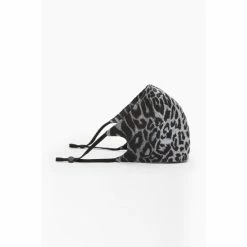 All Saints AllSaints Black Kiku Face Mask -AllSaints shop unnamed file 5570