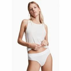 All Saints AllSaints White Betha Thongs 3 Pack -AllSaints shop unnamed file 5578