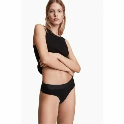 All Saints AllSaints Black Betha Thongs 3 Pack -AllSaints shop unnamed file 5594