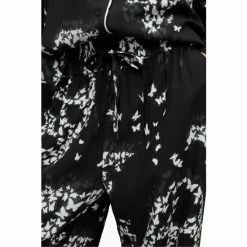 All Saints AllSaints Safi Orsino Black Pyjama Trousers -AllSaints shop unnamed file 5612