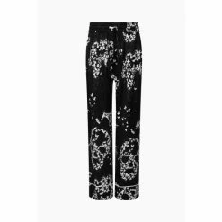 All Saints AllSaints Safi Orsino Black Pyjama Trousers -AllSaints shop unnamed file 5613