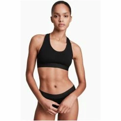 All Saints AllSaints Betha Black Bralet