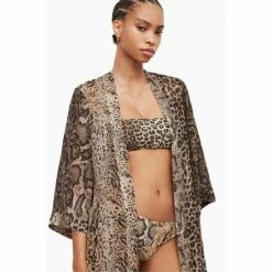 All Saints AllSaints Animal Carine Noche Kimono -AllSaints shop unnamed file 5652