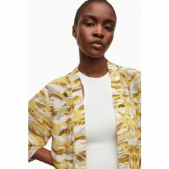 All Saints AllSaints Yellow Carina Oniyuri Kimono -AllSaints shop unnamed file 5665