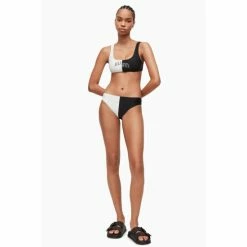 All Saints AllSaints Black Mia Split Saints Bikini -AllSaints shop unnamed file 5697