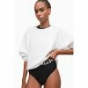 All Saints AllSaints Black Dara Racer Bikini Bottoms