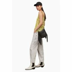 All Saints AllSaints Yellow Tami Oniyuri Top -AllSaints shop unnamed file 5730