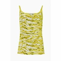 All Saints AllSaints Yellow Tami Oniyuri Top -AllSaints shop unnamed file 5732