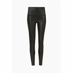 All Saints Cora Black Leather Leggings -AllSaints shop unnamed file 5753