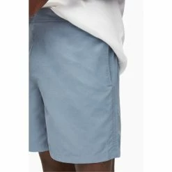 All Saints AllSaints Blue Warden Shorts -AllSaints shop unnamed file 5772