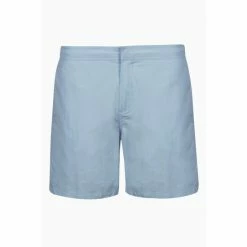 All Saints AllSaints Blue Warden Shorts -AllSaints shop unnamed file 5773