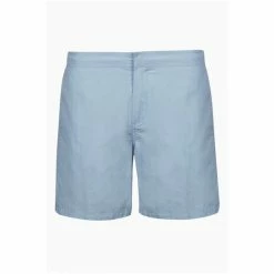All Saints AllSaints Blue Warden Shorts -AllSaints shop unnamed file 5774
