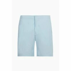 All Saints AllSaints Blue Warden Shorts -AllSaints shop unnamed file 5780
