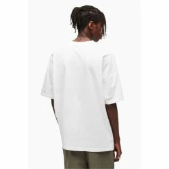 All Saints AllSaints Burman White Crew T-Shirt -AllSaints shop unnamed file 579