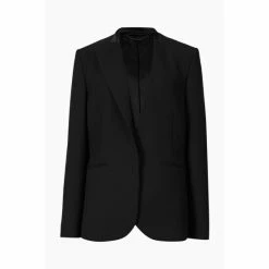 All Saints AllSaints Leigh Lea Black Blazer