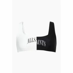 All Saints AllSaints Black Mia Split Saints Bikini -AllSaints shop unnamed file 5814
