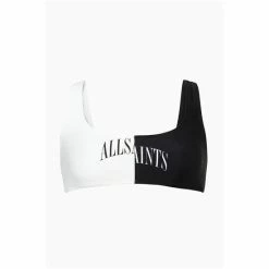 All Saints AllSaints Black Mia Split Saints Bikini -AllSaints shop unnamed file 5815